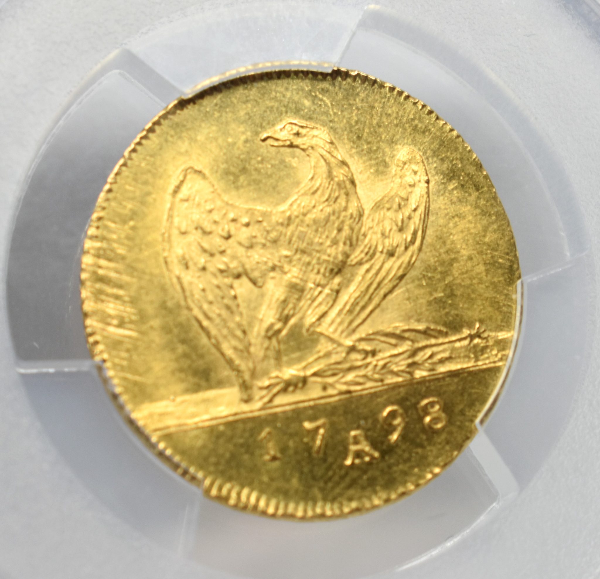 【Sold】1798年 プロイセン フリードリヒ・ヴィルヘルム3世 フリードリヒドール金貨 MS64 PCGS ソブリンパートナーズ